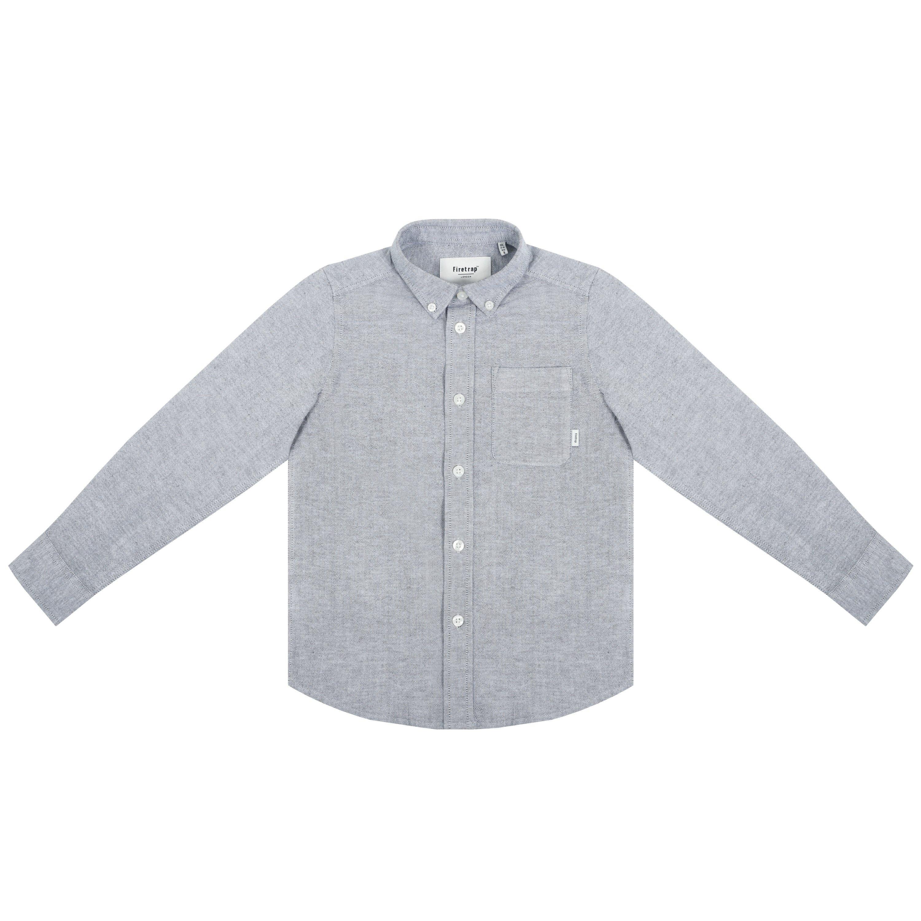 Firetrap Long Sleeve Oxford Shirt Juniors