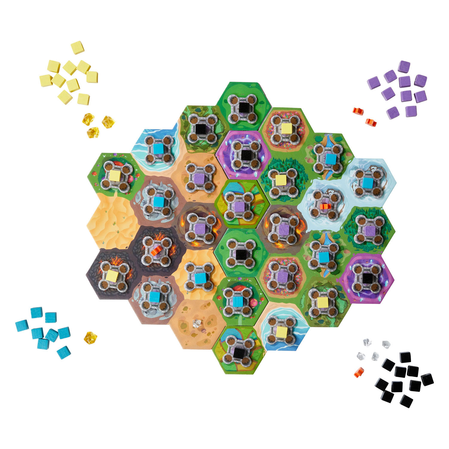 Haba Spel - Dobbelkoning Uitbreiding van het Koninkrijk