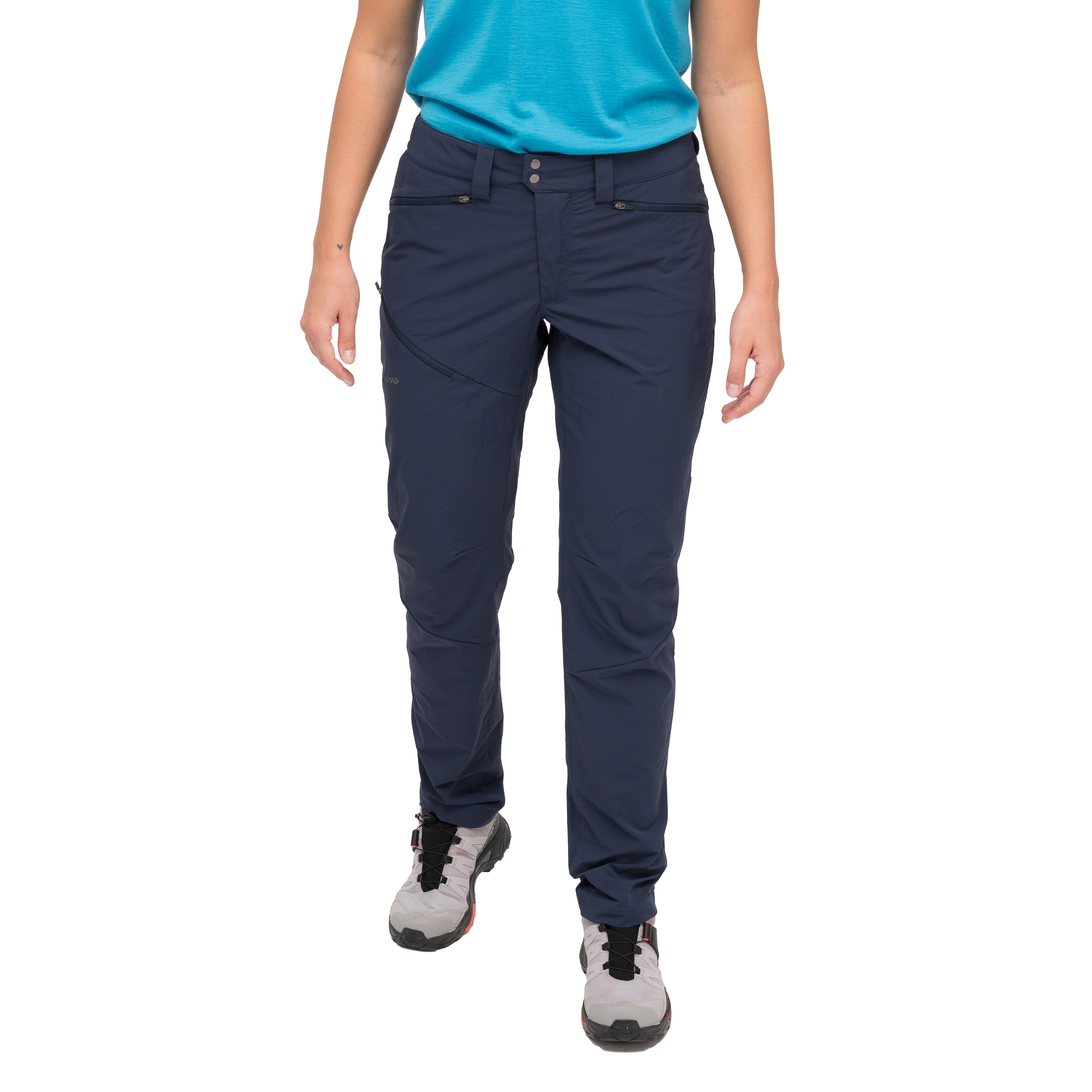 Rabot Light Softshell Pants Women Navy Blue