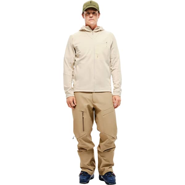 Veste polaire THE MOUNTAIN STUDIO THE TECHNO STRETCH MID HOOD CASTLE WALL