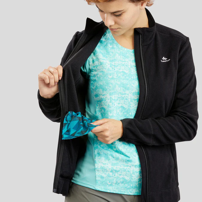 Decathlon Quechua - Jaqueta Fleece Feminina Quechua MH120