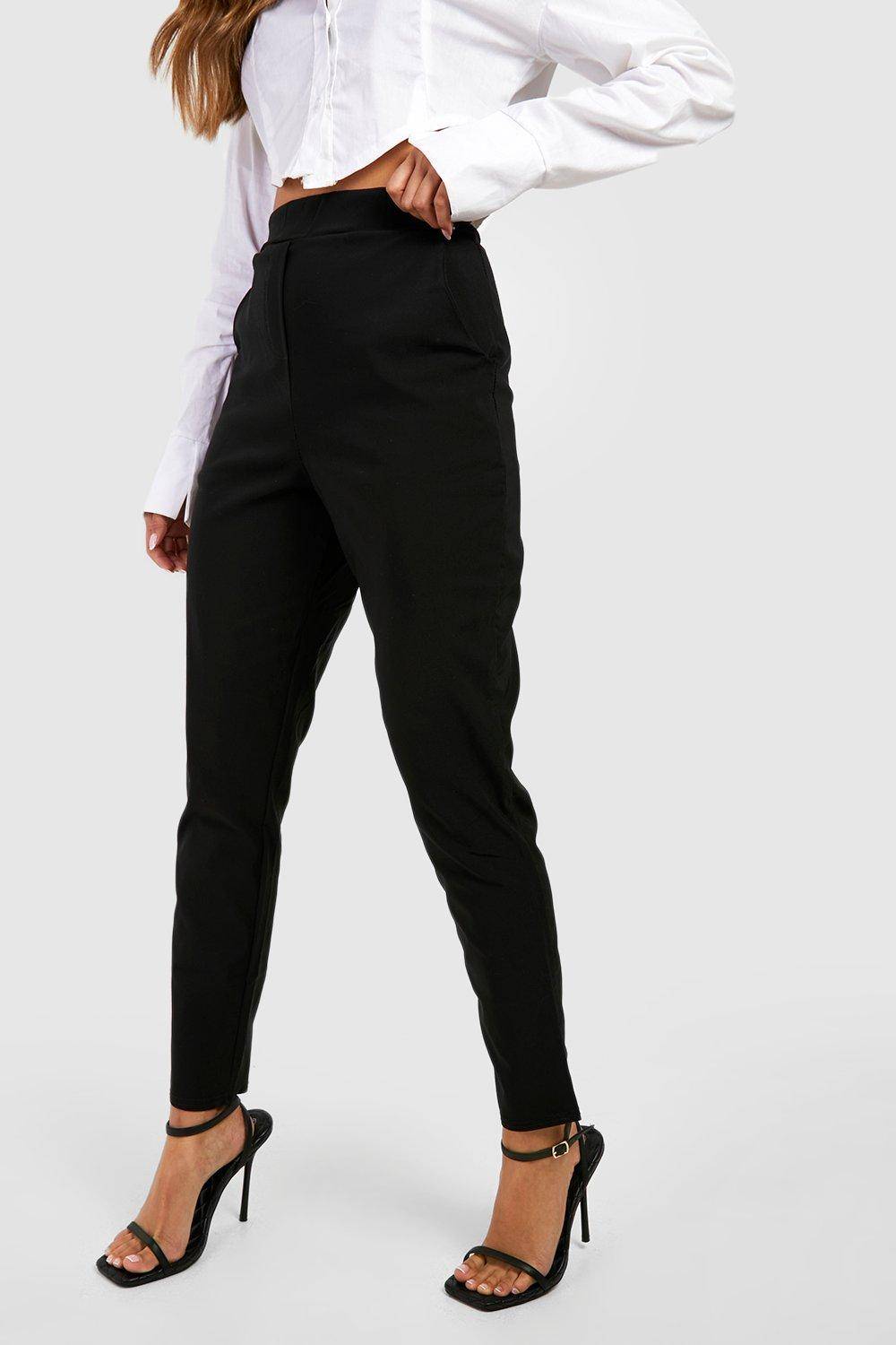 boohoo Pantalon slim stretch