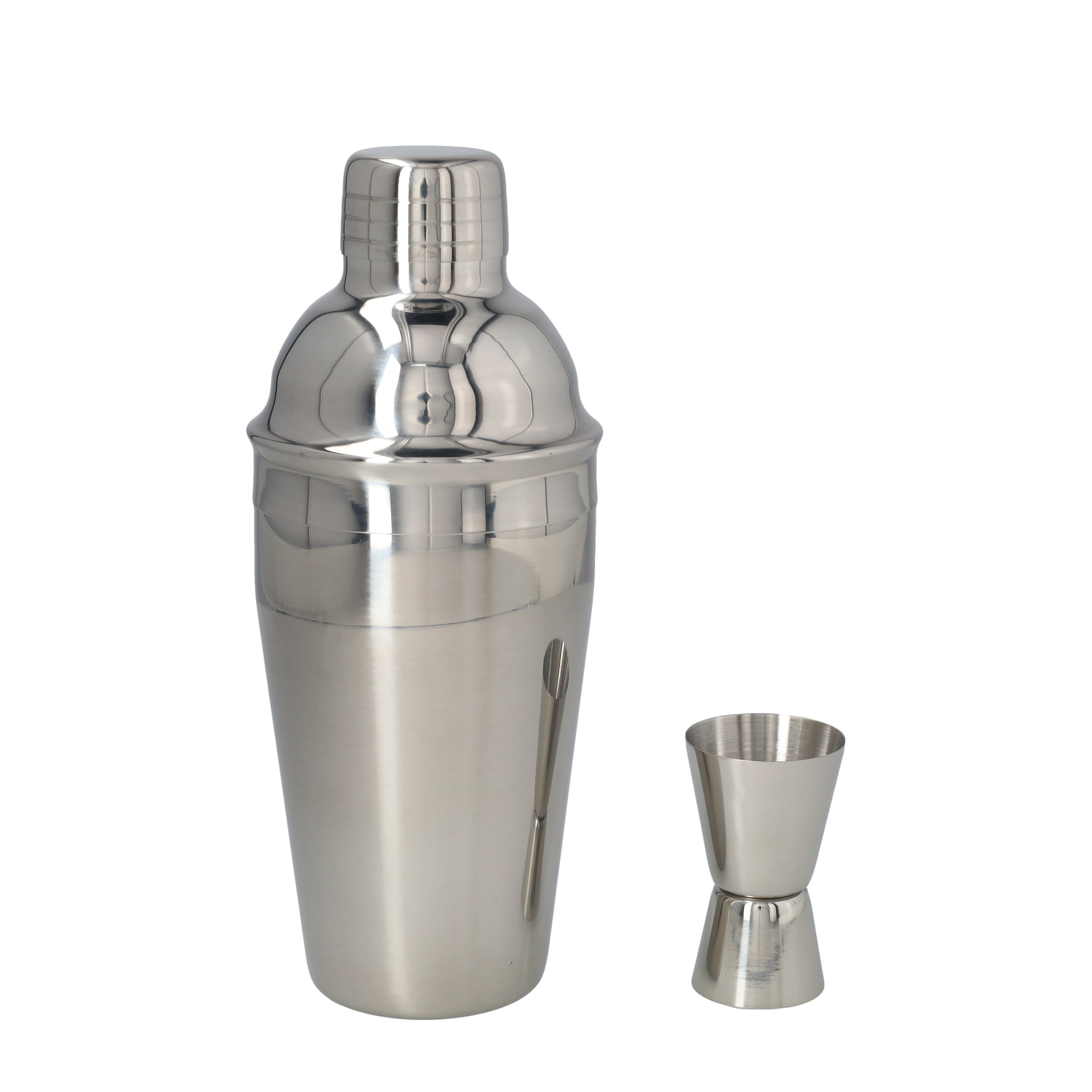 (5-tlg. Set) 0.55L Edelstahl Cocktail Mixer Bar Shaker Kit