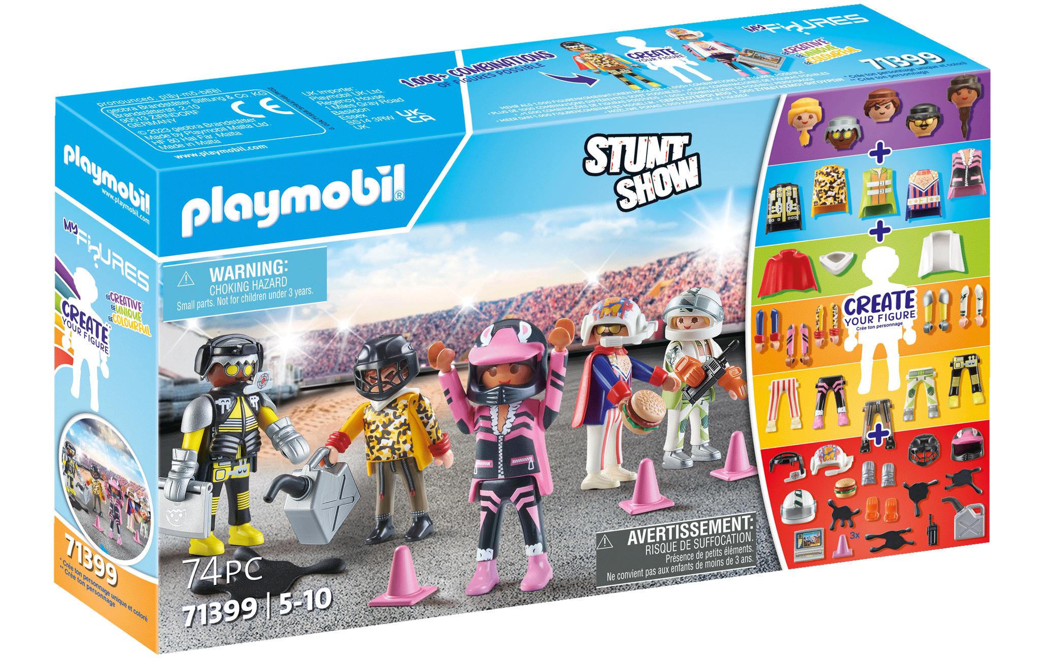 My Figures: Stuntshow 71399Mehr als 1000 Figurenkombinationen möglich