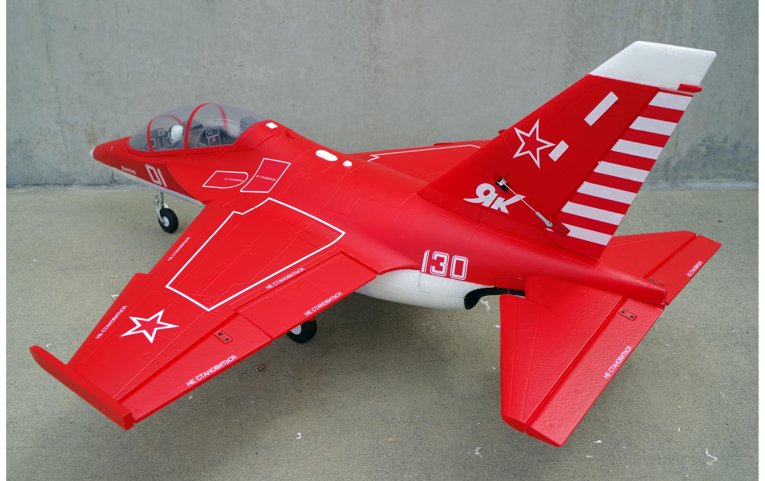 Impeller Jet YAK 130 V2 70 mm PNP<br>YAK-130 Jet mit 12 Blatt Impeller Triebwerk