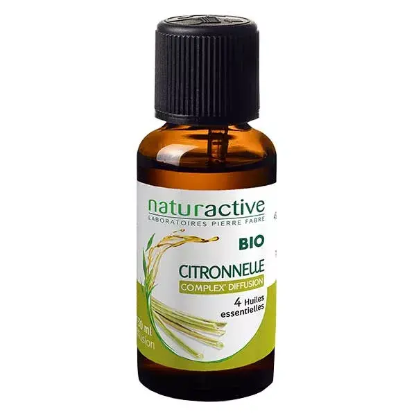 Óleos Essenciais de Capim-Limão Orgânico da Naturaactive Complex 30ml