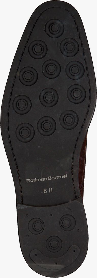FLORIS VAN BOMMEL cognac floris van bommel nette schoenen sfm-50032
