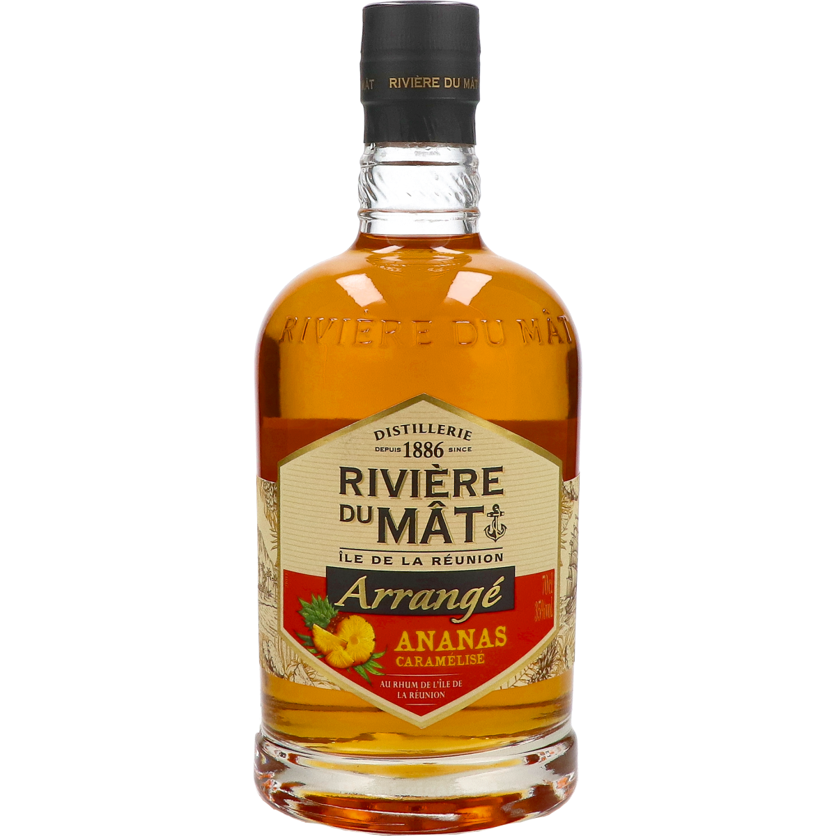Riviere Du Mat Arrange Ananas Caramelise 70 cl