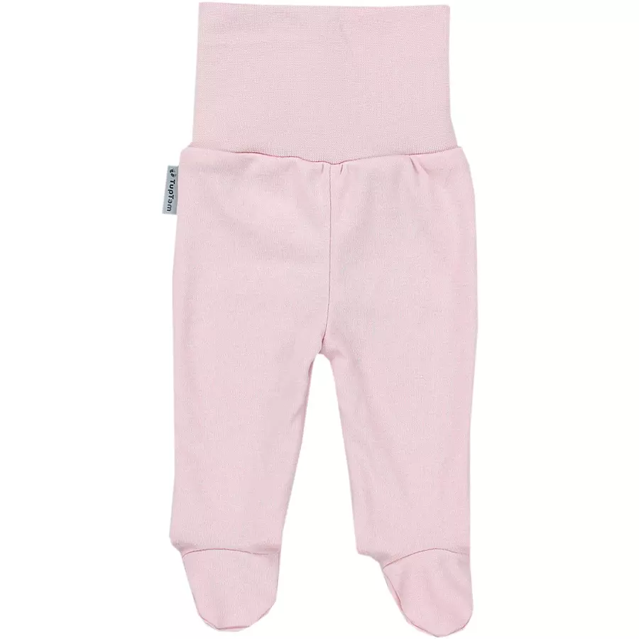 TupTam Baby Bekleidungsset Langarmbody Hose Mütze3 teilig rosagrün