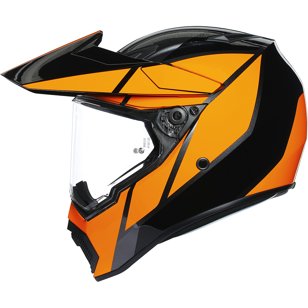 AGV - Casque AX9 Trail Orange / Noir