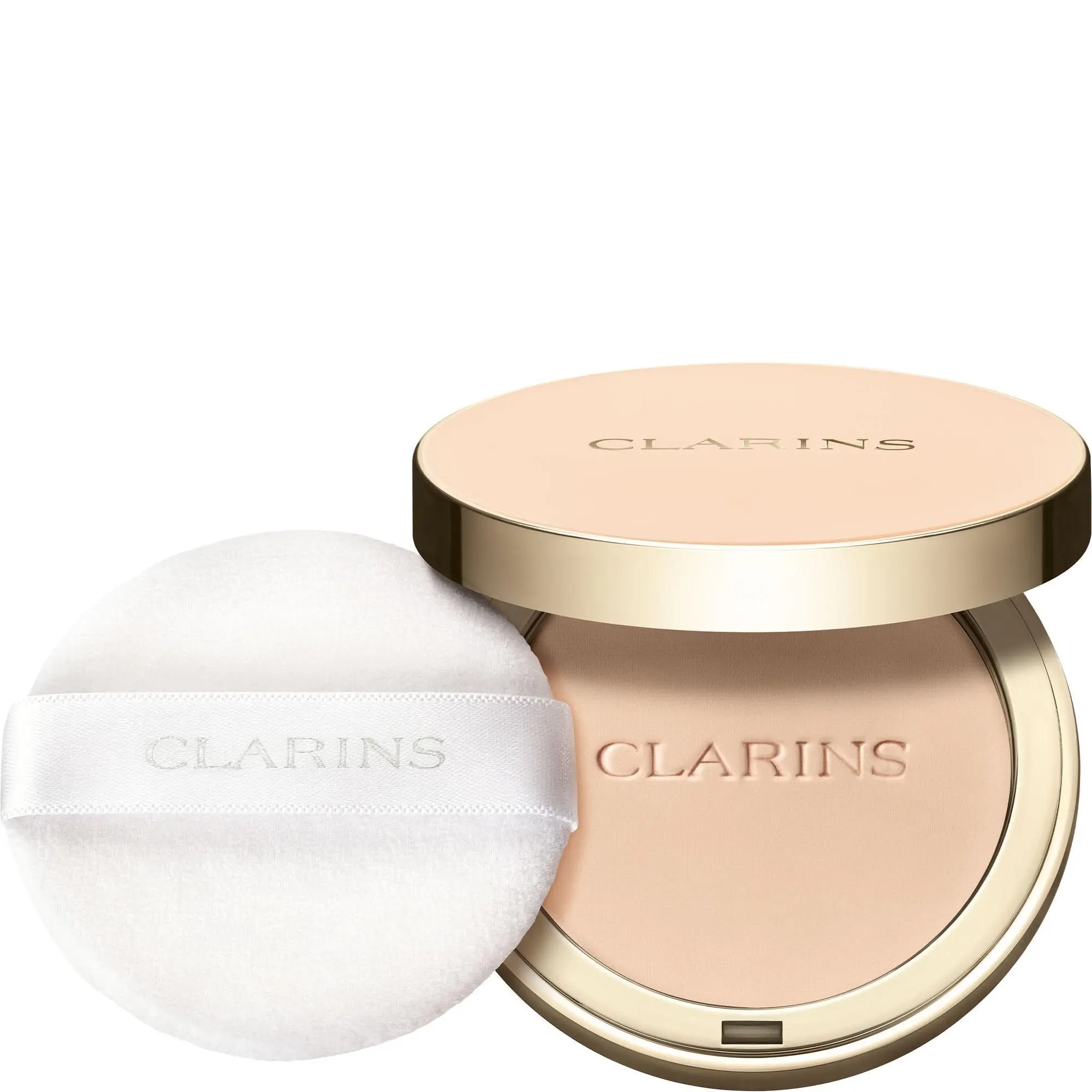 Clarins - Ever Matte Compact Powder - Poudre compacte matifiante infusée au lait de pêcher Poudre Compact- Poudre