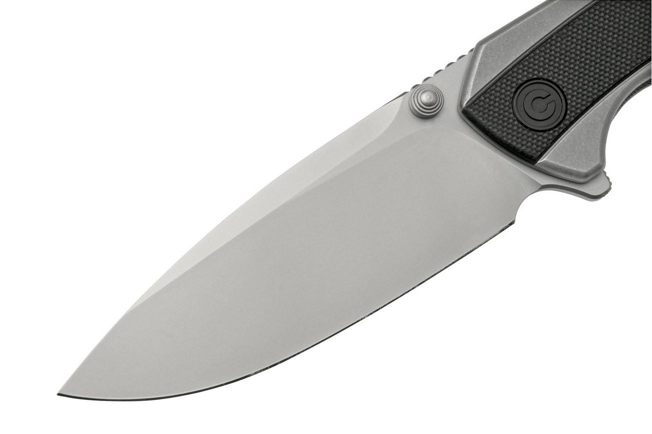 Civivi Teraxe C20036-3 Black G10 Grey Steel, zakmes