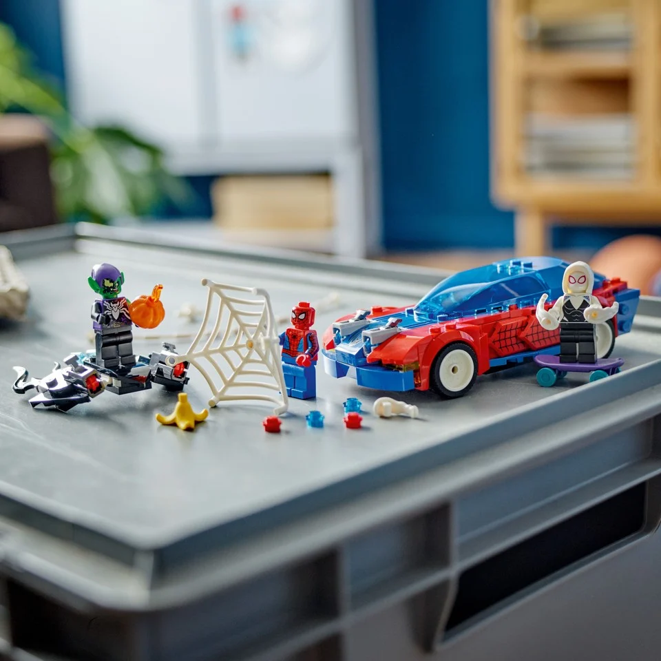 LEGO Super Heroes - Spider-Mans racerbil og Venom Green Goblin (76279)