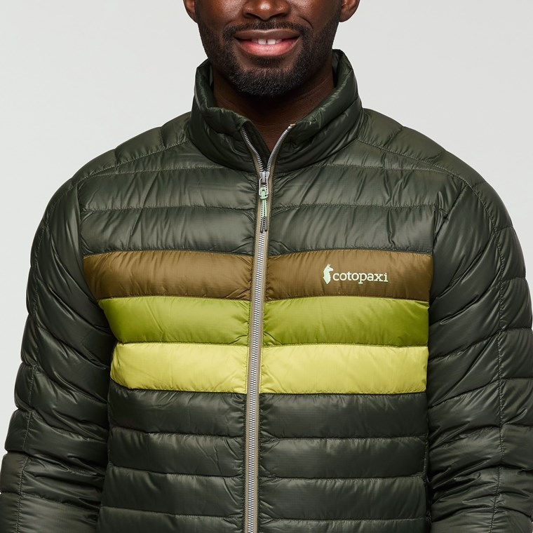 Cotopaxi Fuego Down Jacket Woods Stripes