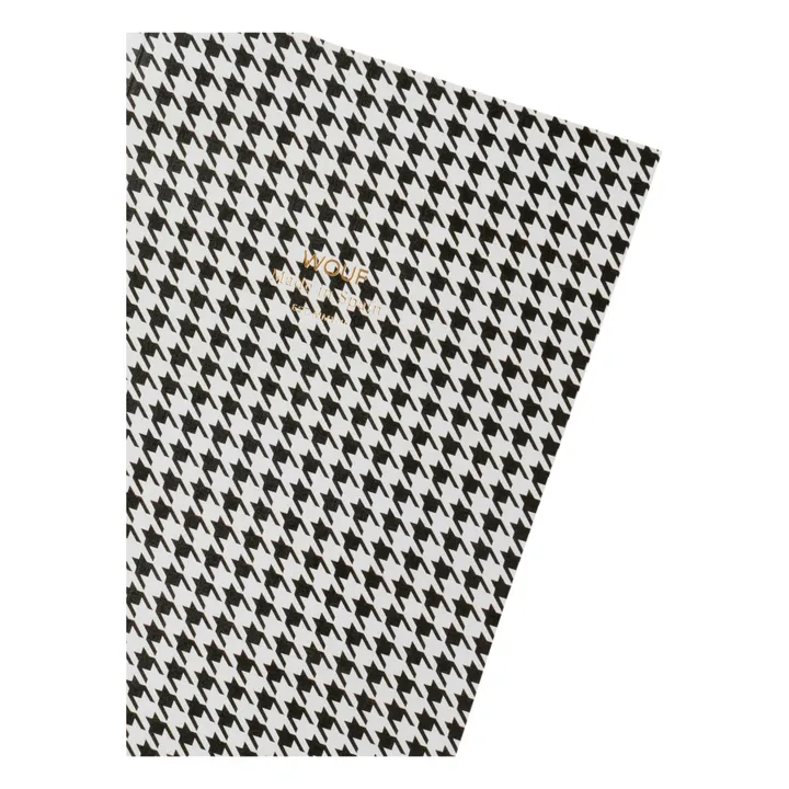 Wouf Carnet A5 Celine | Noir/Blanc