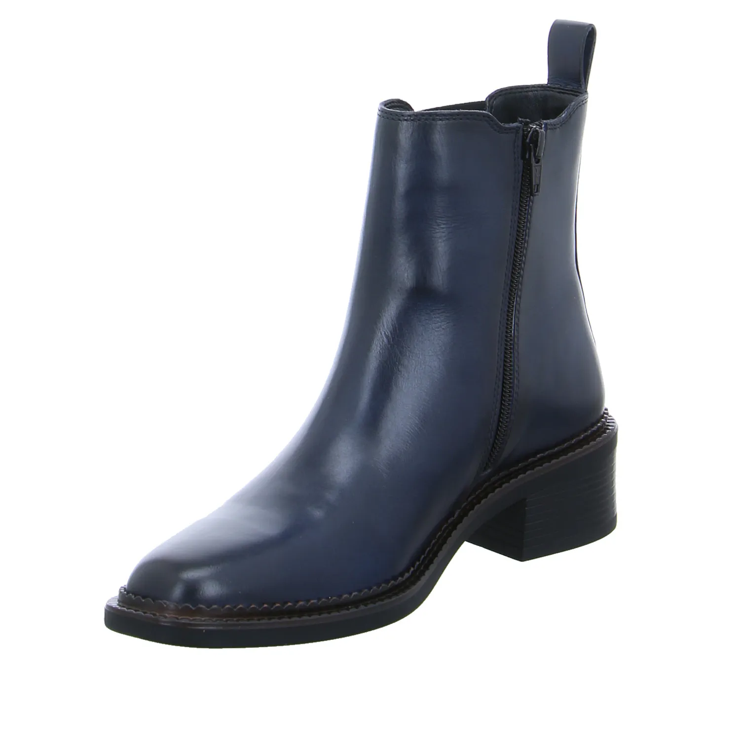 BAGATT Stiefelette Navy Leder