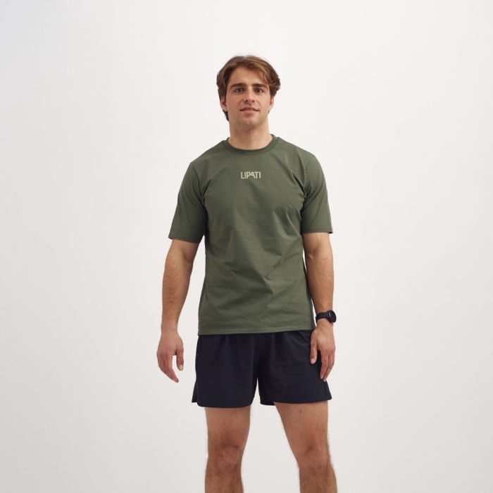 Lipati Herre T-shirts Not For Running SS Tee Grøn