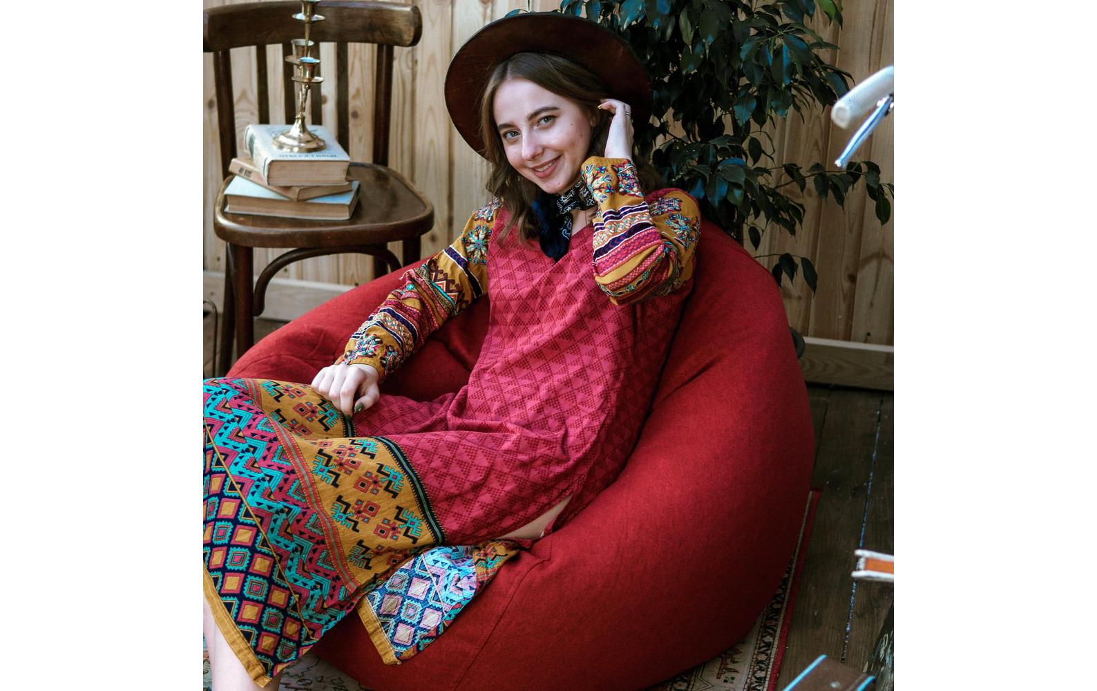 Sitzsack Comfort Line 315 L, Rot<br>Sitzsack für innen und aussen