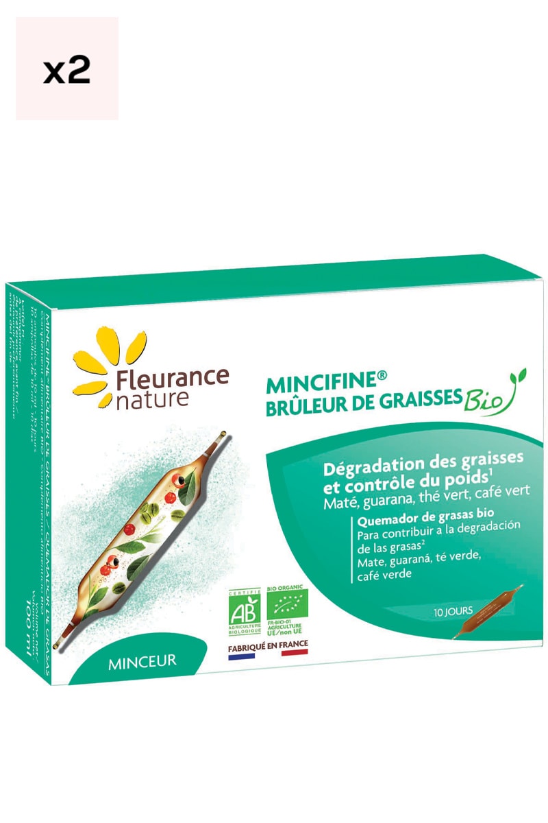Mincifine® brûleur de graisses bio - Dégradation des graisses & contrôle du poids - 20 jours