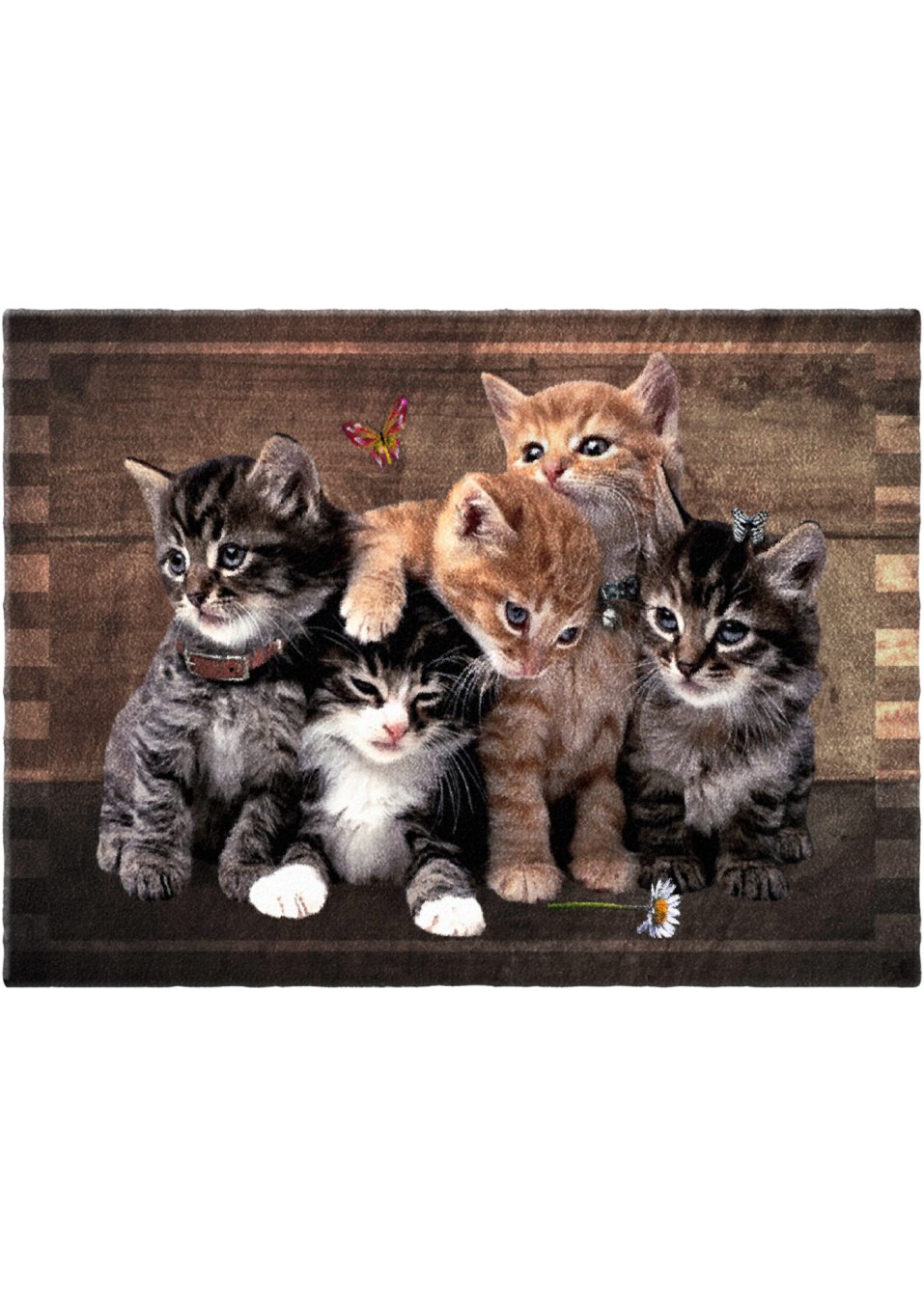 Tapis de protection motif chat