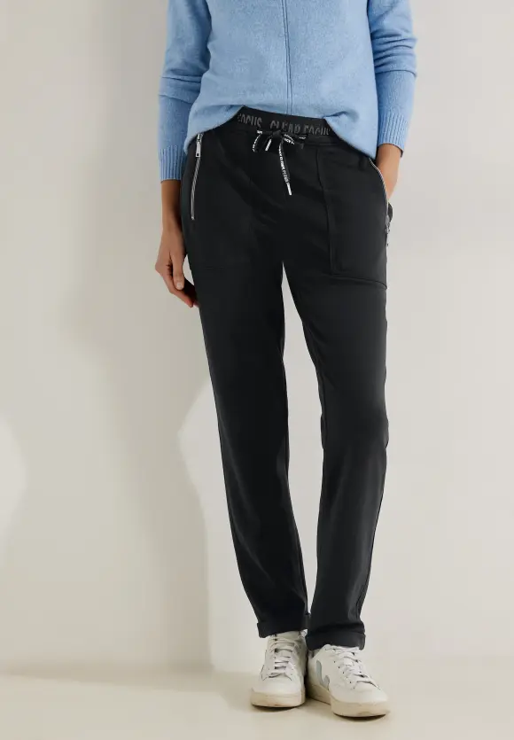 Casual Fit Joggpants - Black