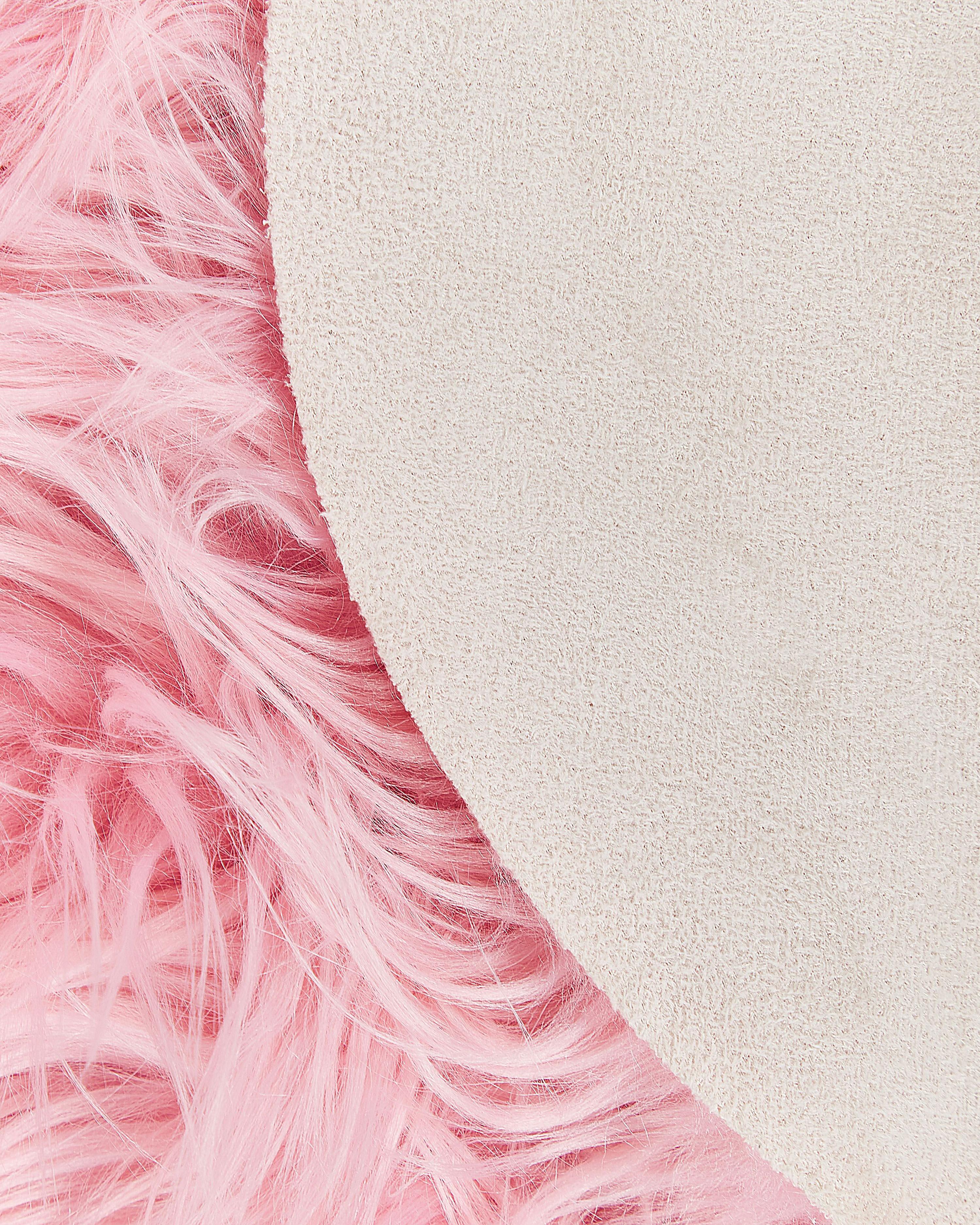 Kunstbontkleed MAMUNGARI Roze 60 x 180 cm