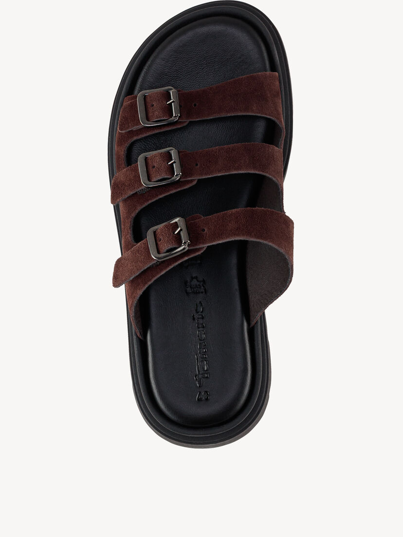 Leren Slipper - bruin
