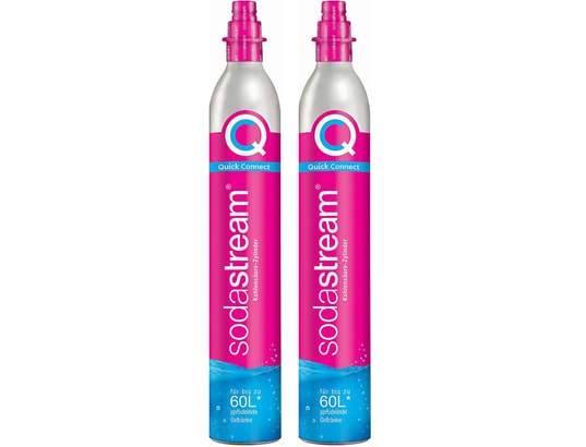 SODASTREAM - Lot de 2 cylindres de gaz co2 60l quick connect pour machine...