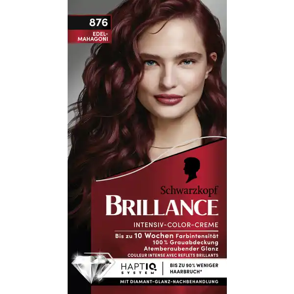 Intensiv-Color-Creme 876 Edel-Mahagoni