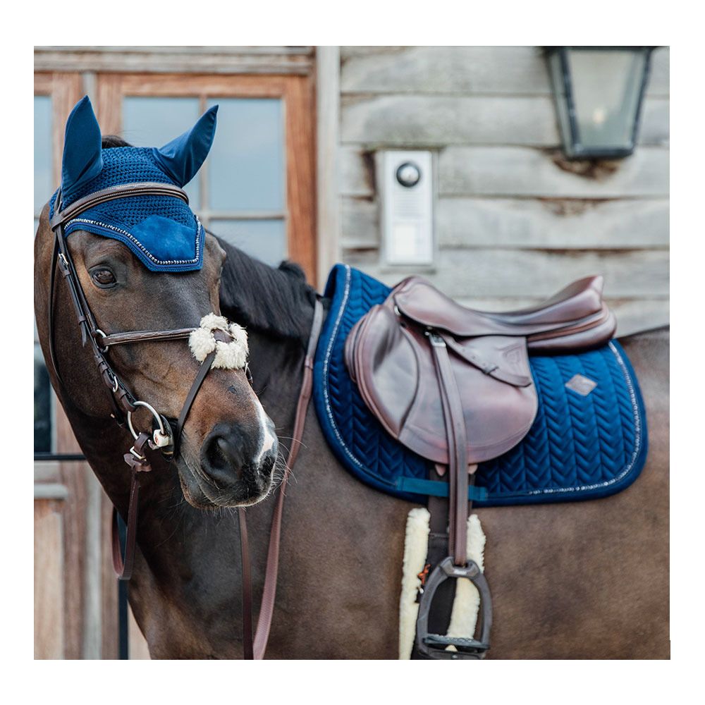 Kentucky VELVET PEARLS - Tapis d'obstacle bleu roi
