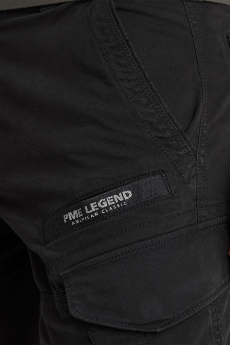 PME legend zwarte heren korte broek