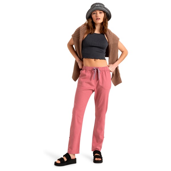 Roxy - Women's On The Seashore Linen Cargo Trousers - Pantalon de loisirs