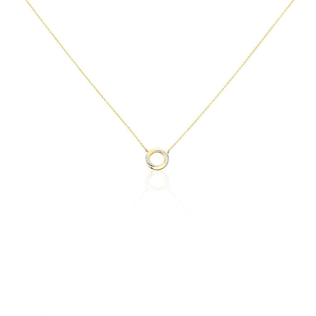 Collier Or Jaune Pamila Diamant
