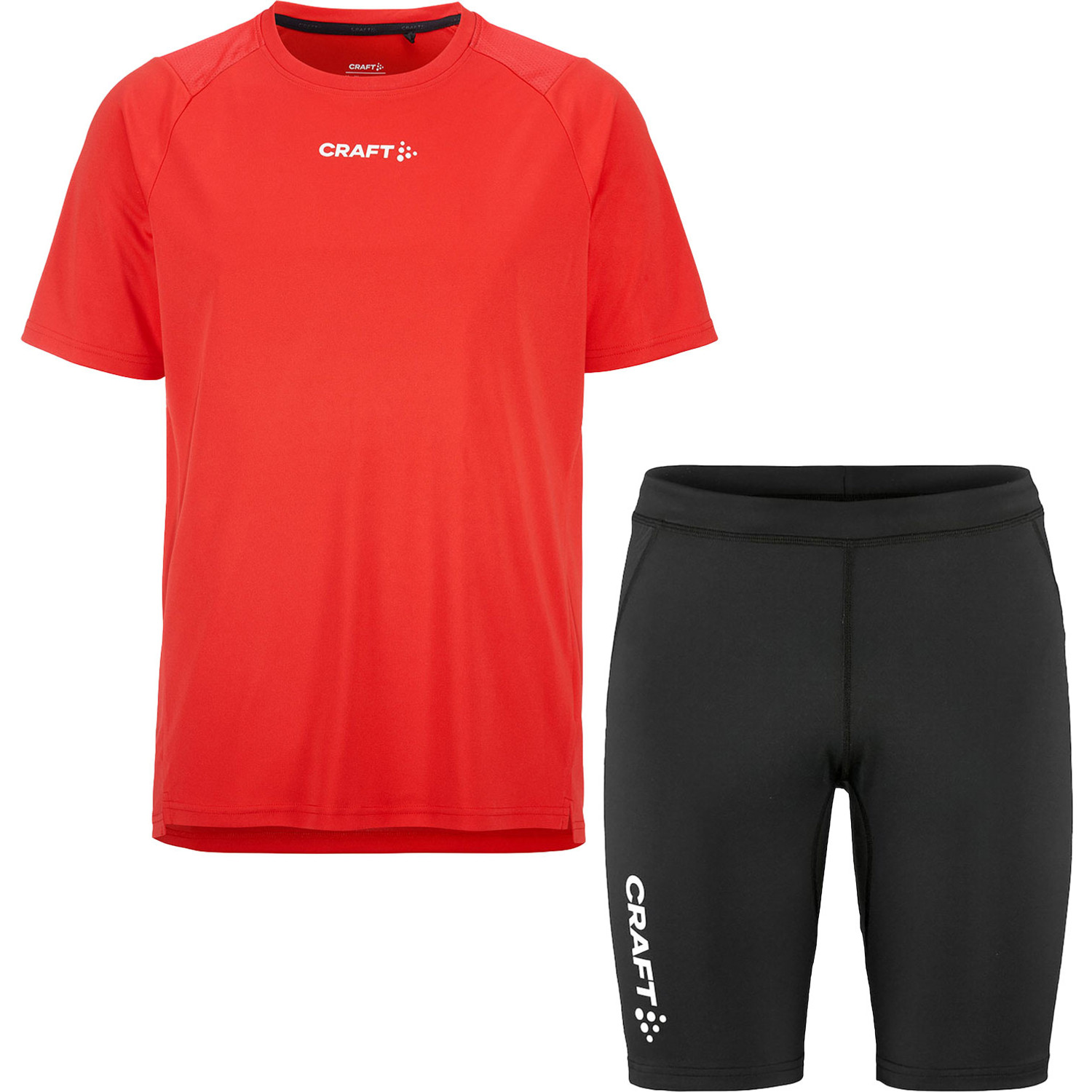 Craft Shirt Korte Legging Set Heren