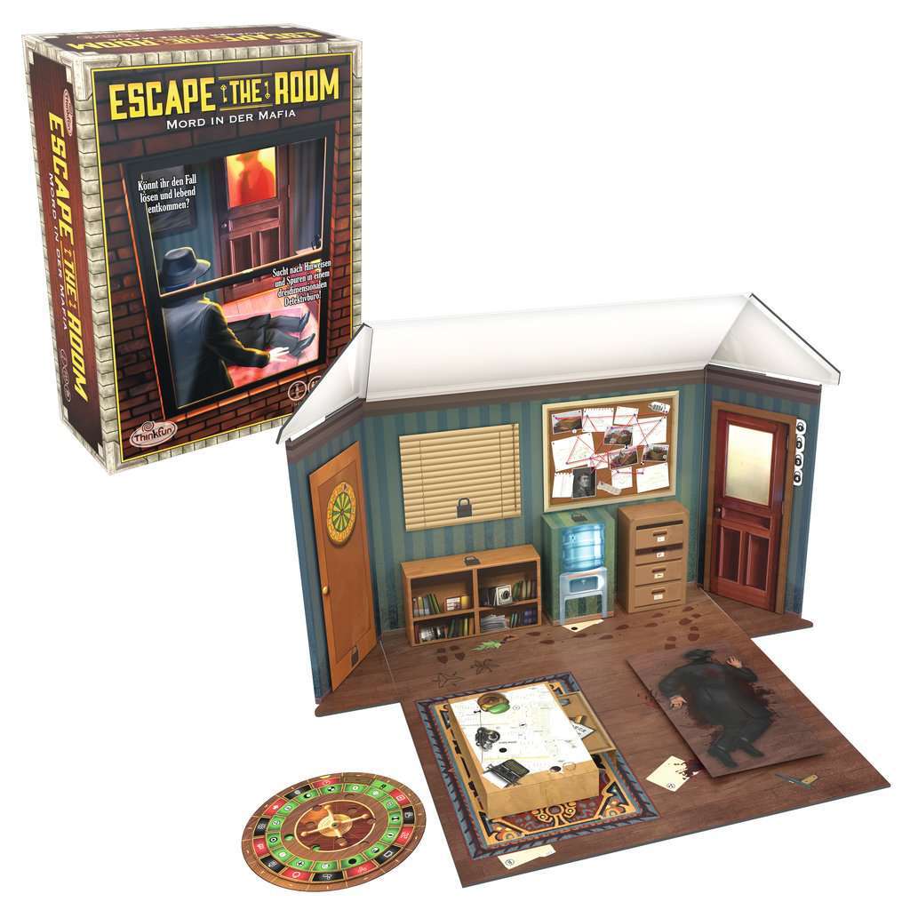 Thinkfun Spiel Escape the Room - Mord in der Mafia