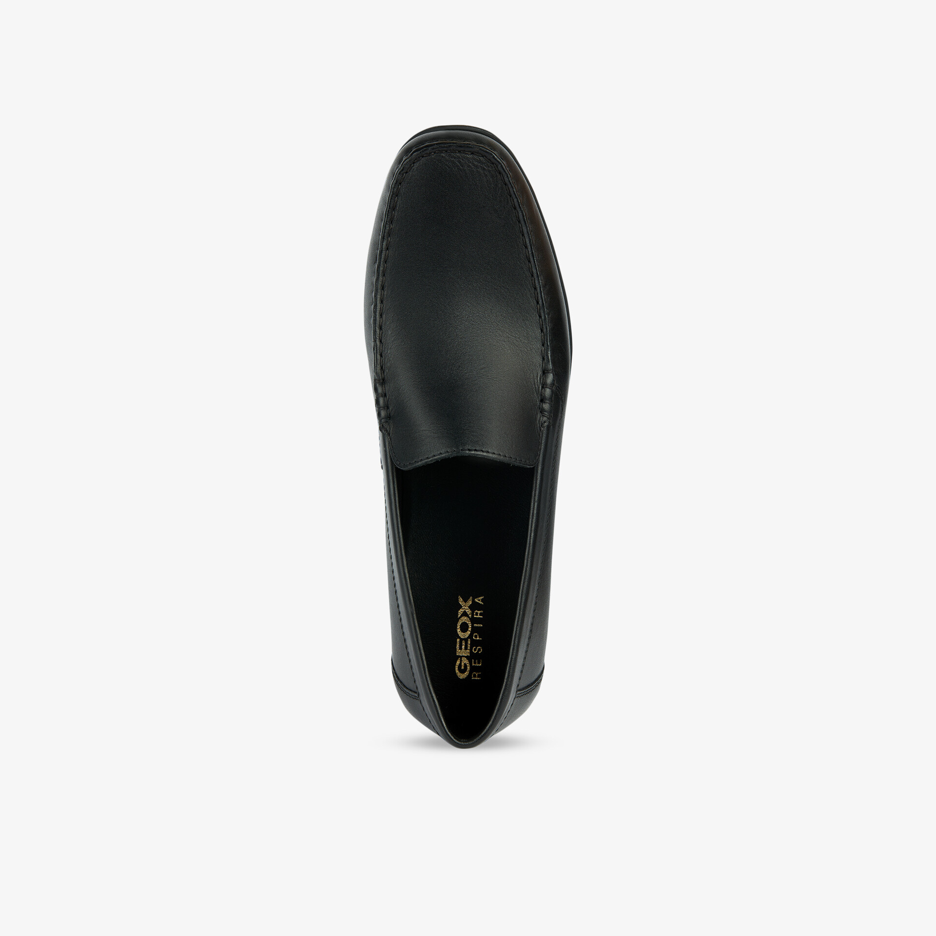 GEOX U ASCANIO Herren Slipper schwarz