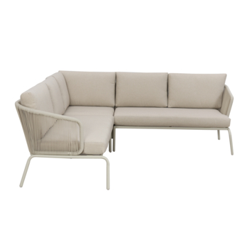 Loungeset Kopenhagen beige metaal