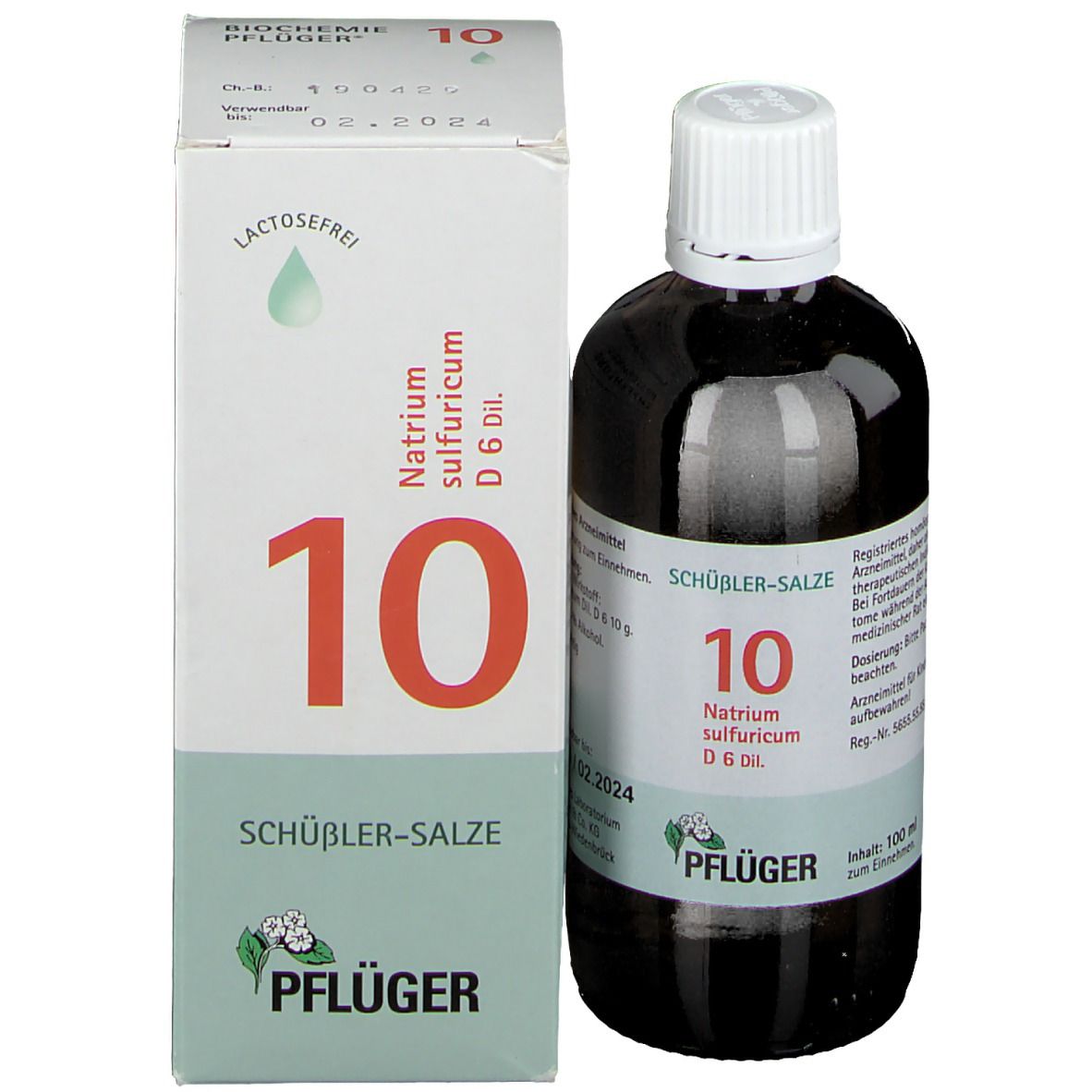 Biochemie Pflüger® Nr. 10 Natrium sulfuricum D6 Tropfen