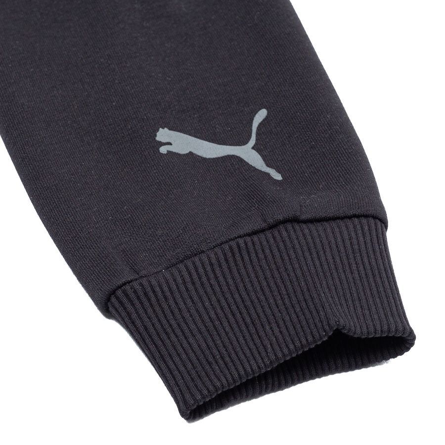 PUMA Sweat à Capuche Nordics Blank - Noir/Cool Dark Gray Enfant