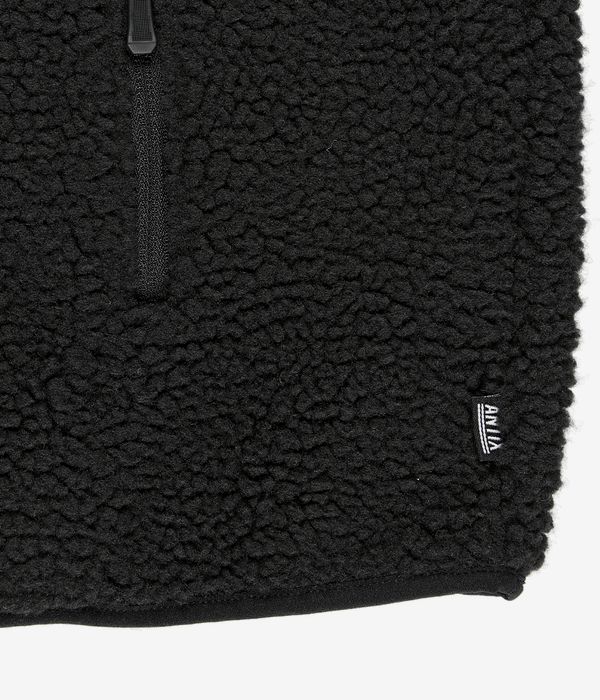 Antix Sherpa Fleece Half Zip Jacke (black)