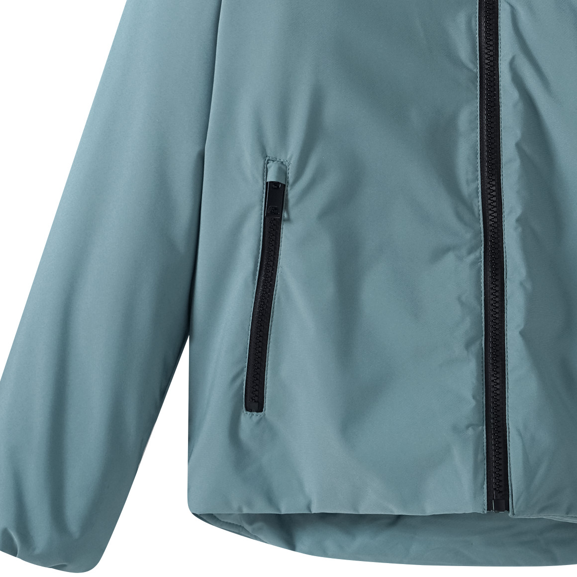Yigga Jungen Jacke mit Kapuze salbei