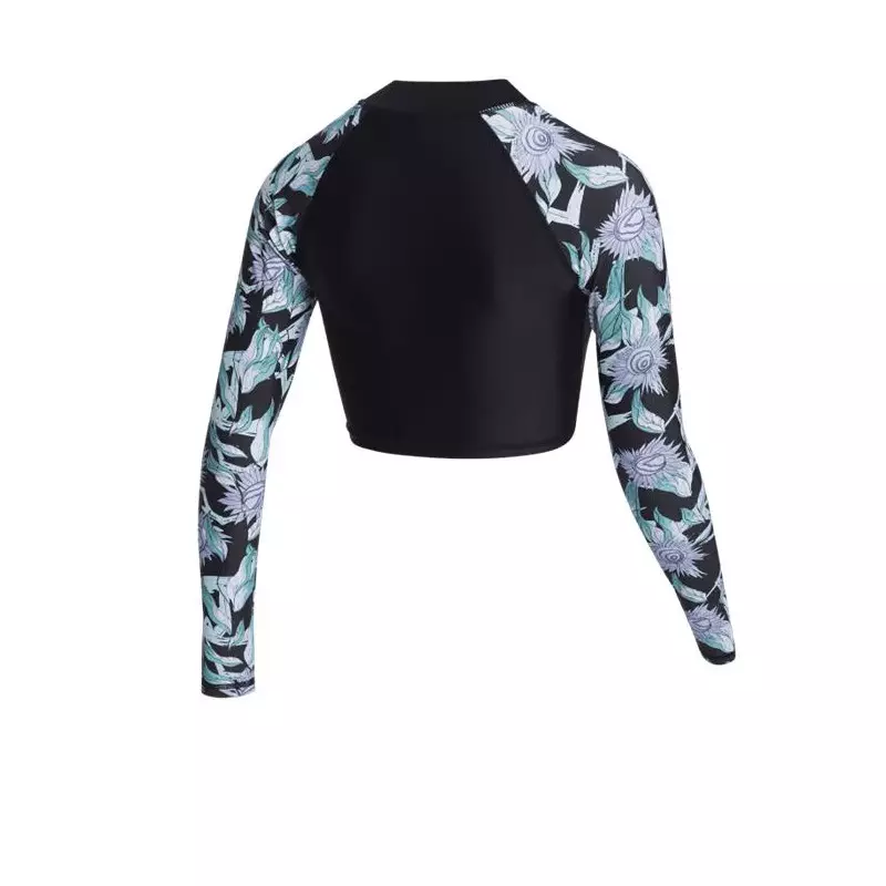 Lycra femme MYSTIC Jayde L/S Crop Rashvest Black