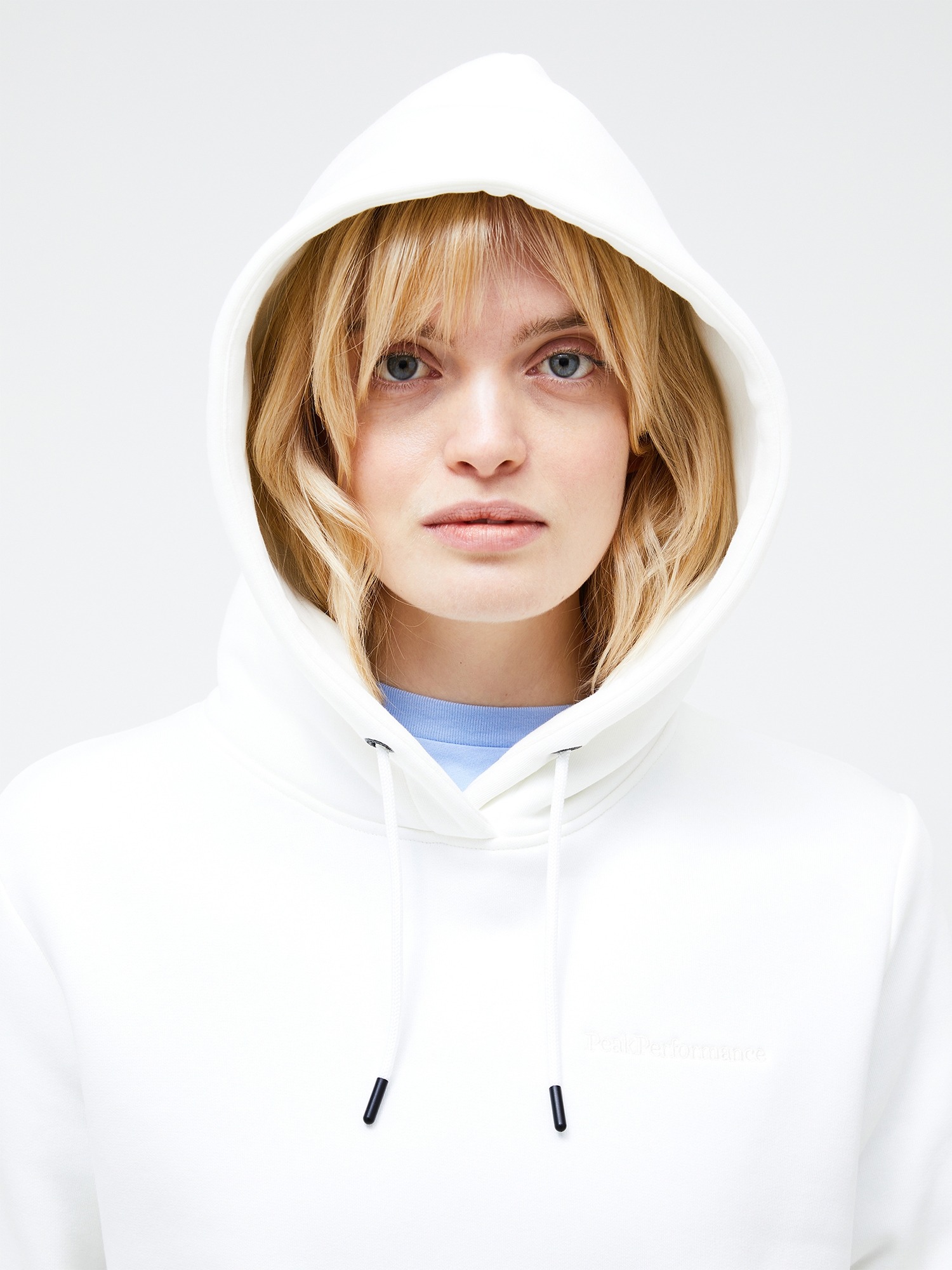 Original Small Logo Hood Dame Offwhite