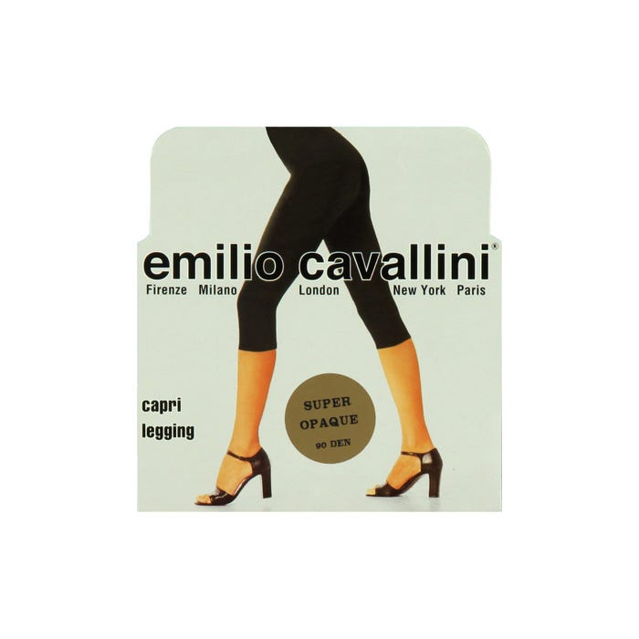 Emilio Cavallini-Opaque 90 DEN capri legging