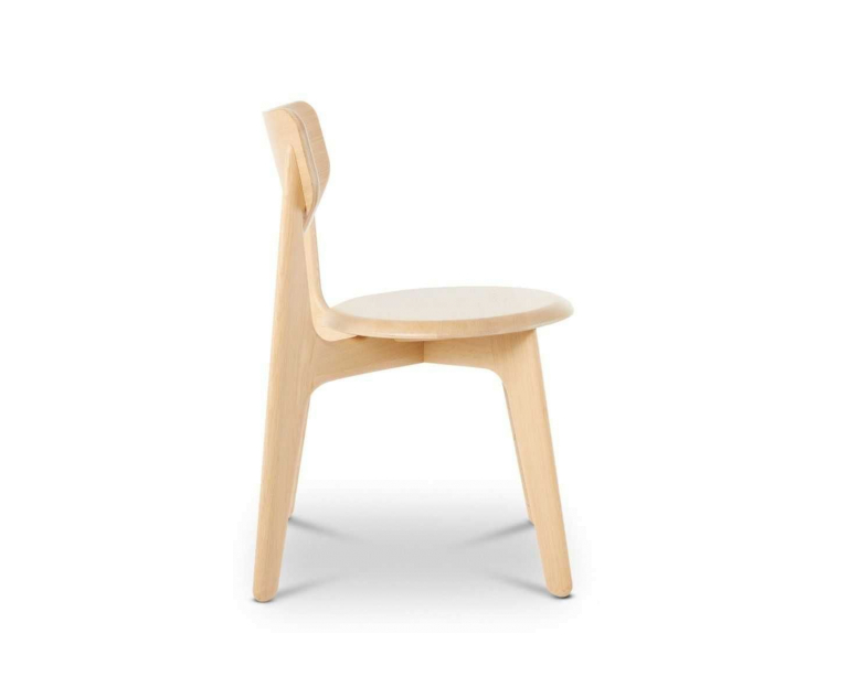 Tom Dixon Slab Side chair stoel naturel