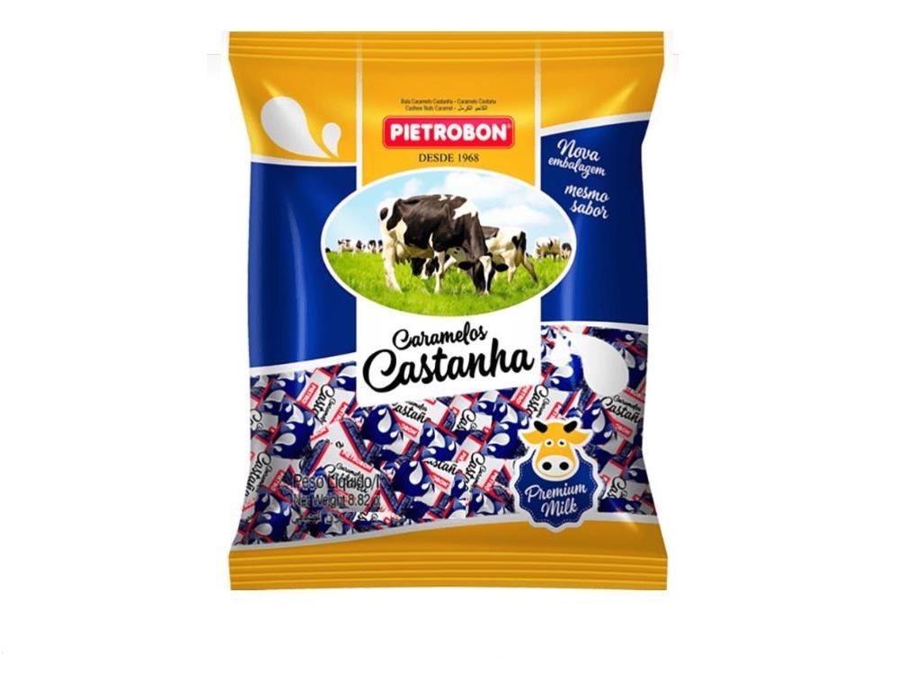 REBUÇADO PIETROBON CARAMELOS CASTANHA 250G