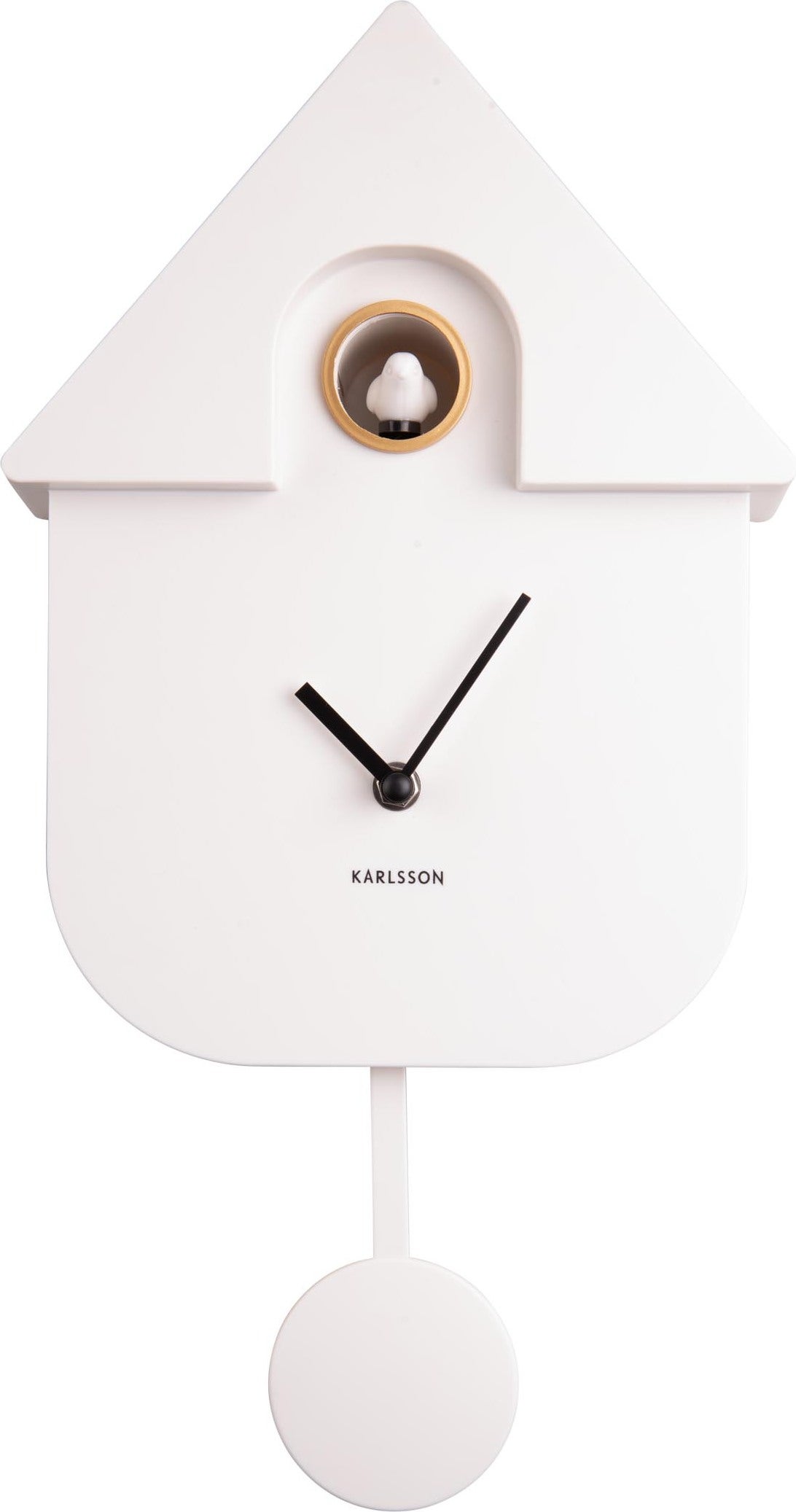 Karlsson wandklok Cuckoo wit 21,5 x 10 x 41 cm