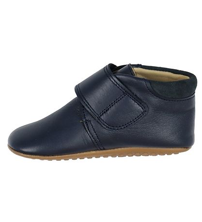 Pom Pom Hausschuhe - Navy