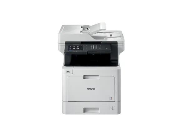Brother MFC-L8900CDW - Multifunktionsprinter - farve - laser - 215.9 x 355.6 mm (original) - A4/Legal (medie) - op til 31 spm (kopiering) - op til 31 spm (udskriver) - 300 ark - 33.6 Kbps - USB 2.0, Gigabit LAN, Wi-Fi(n), USB vært, NFC - med 3 års On