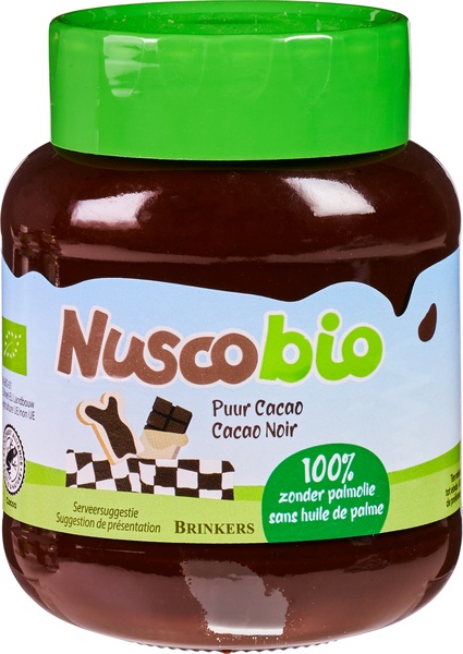 Nuscobio Chocoladepasta Puur (400 gr)